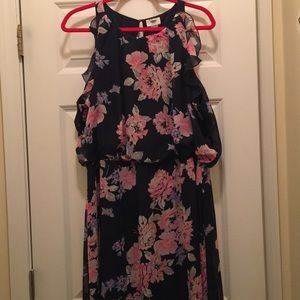 Beautiful Floral Tank Dress